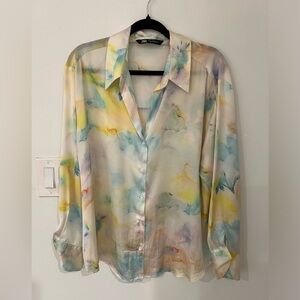 Zara Printed Blouse